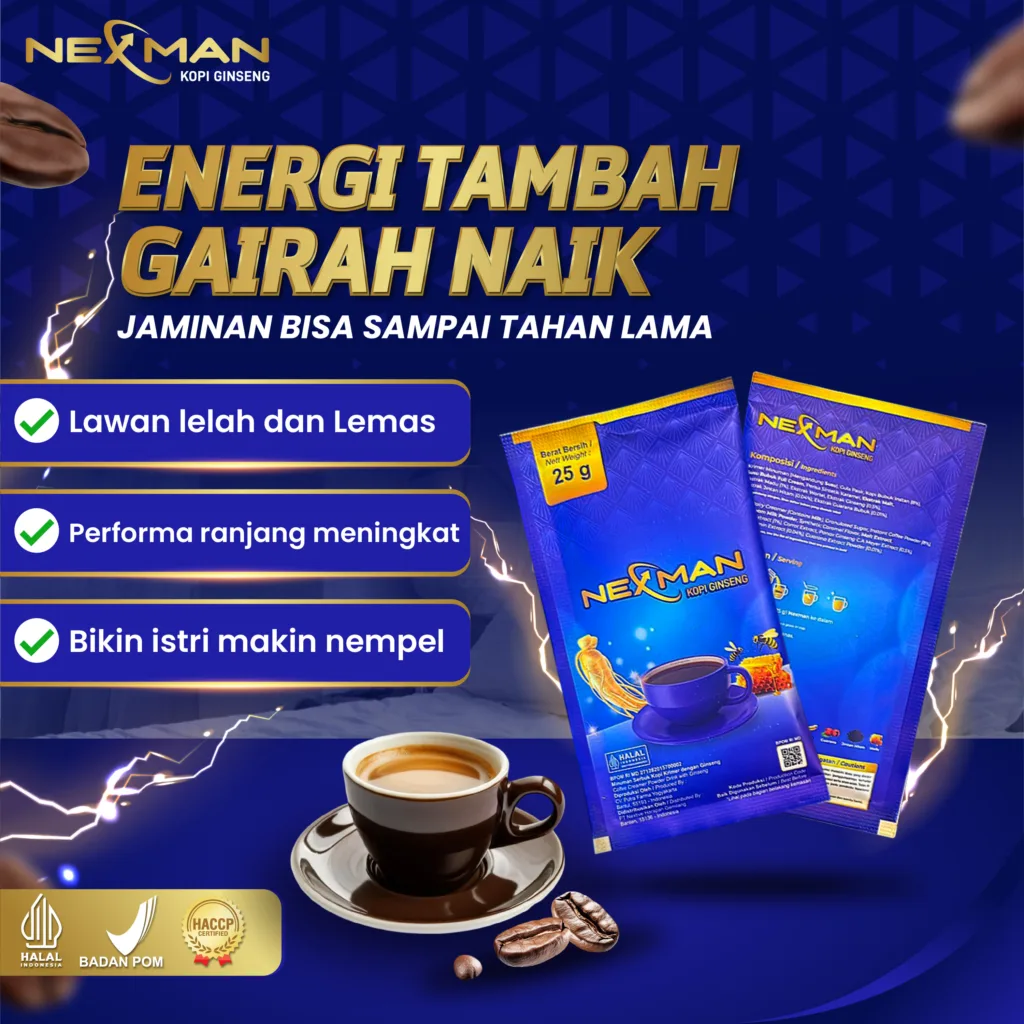 kopi stamina pria berbahan alami