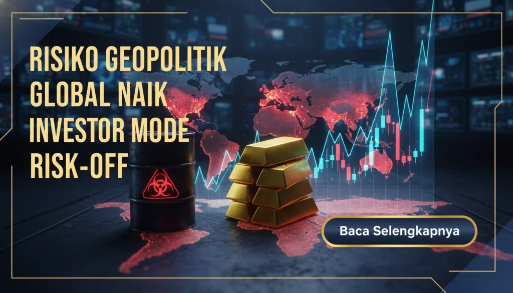 Risiko Geopolitik Global Naik, Pasar Hadapi Tekanan