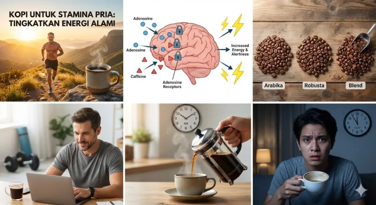 Kopi untuk Stamina Pria: Rahasia Tingkatkan Energi Alami