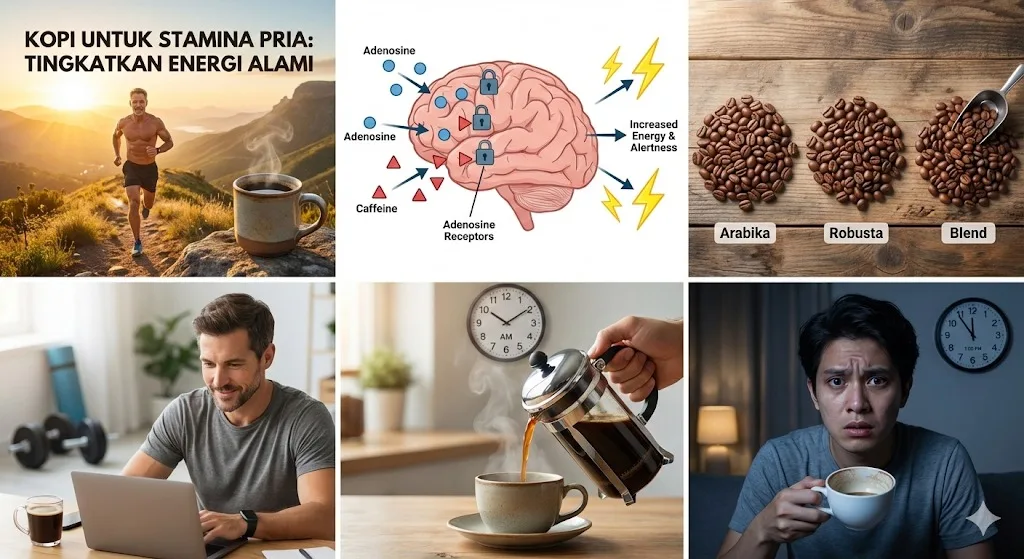 Kopi untuk Stamina Pria: Rahasia Tingkatkan Energi Alami
