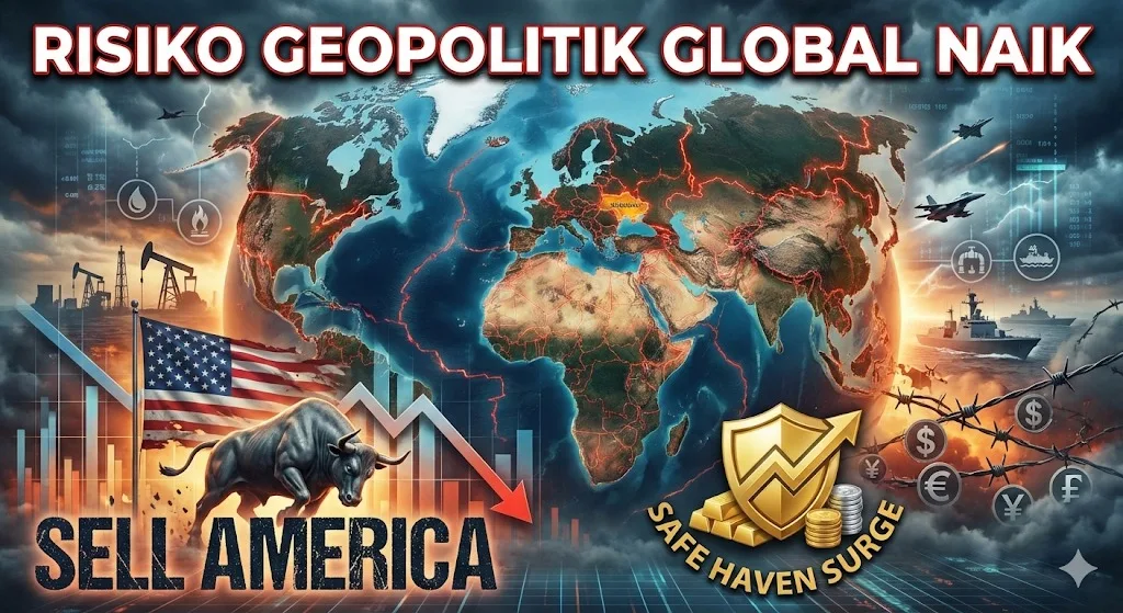 Risiko Geopolitik Global Naik, Pasar Masuk Fase Sell America