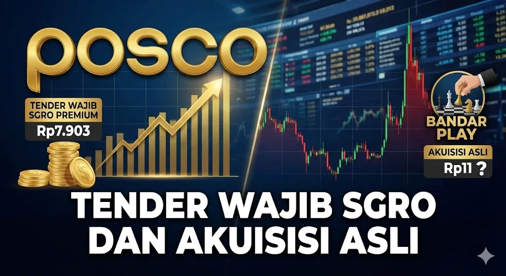 POSCO Tender SGRO Premium, ASLI Masuk Fase Bandar Play