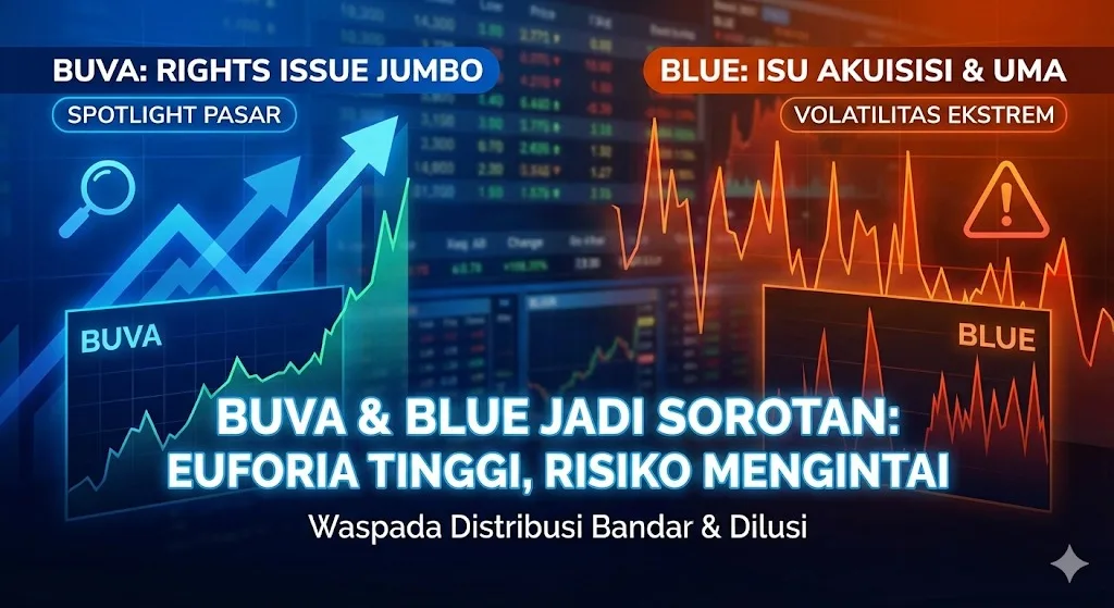 BUVA & BLUE Jadi Sorotan, Euforia Tinggi Risiko Mengintai