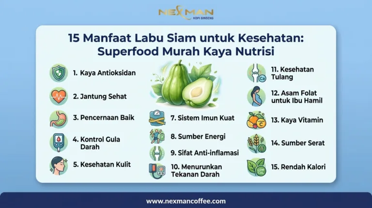 15 Manfaat Labu Siam untuk Kesehatan: Superfood Murah Kaya Nutrisi