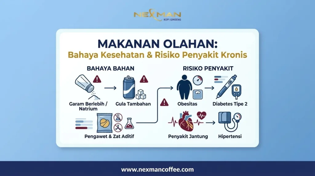 Makanan Olahan: Bahaya Kesehatan dan Risiko Penyakit Kronis