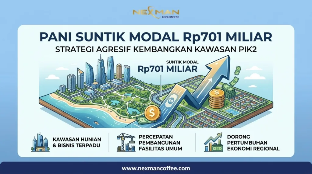 PANI Suntik Modal Rp701 Miliar: Strategi Agresif Kembangkan Kawasan PIK2