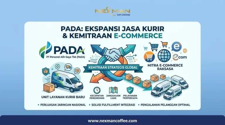 PT Personel Alih Daya Tbk (PADA) Ekspansi Bisnis Jasa Kurir Gandeng Raksasa E-Commerce