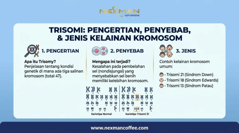 Trisomi: Pengertian, Penyebab, dan Jenis Kelainan Kromosom